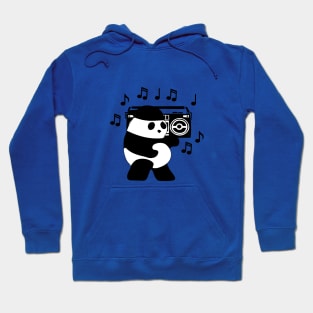 Boom Box Panda Hoodie